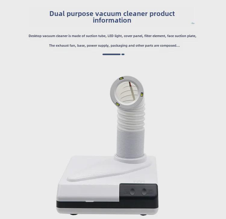 Dental LED Mini Vacuum Cleaner: Dual-Purpose Engraving, Grinding & Polishing Tool.