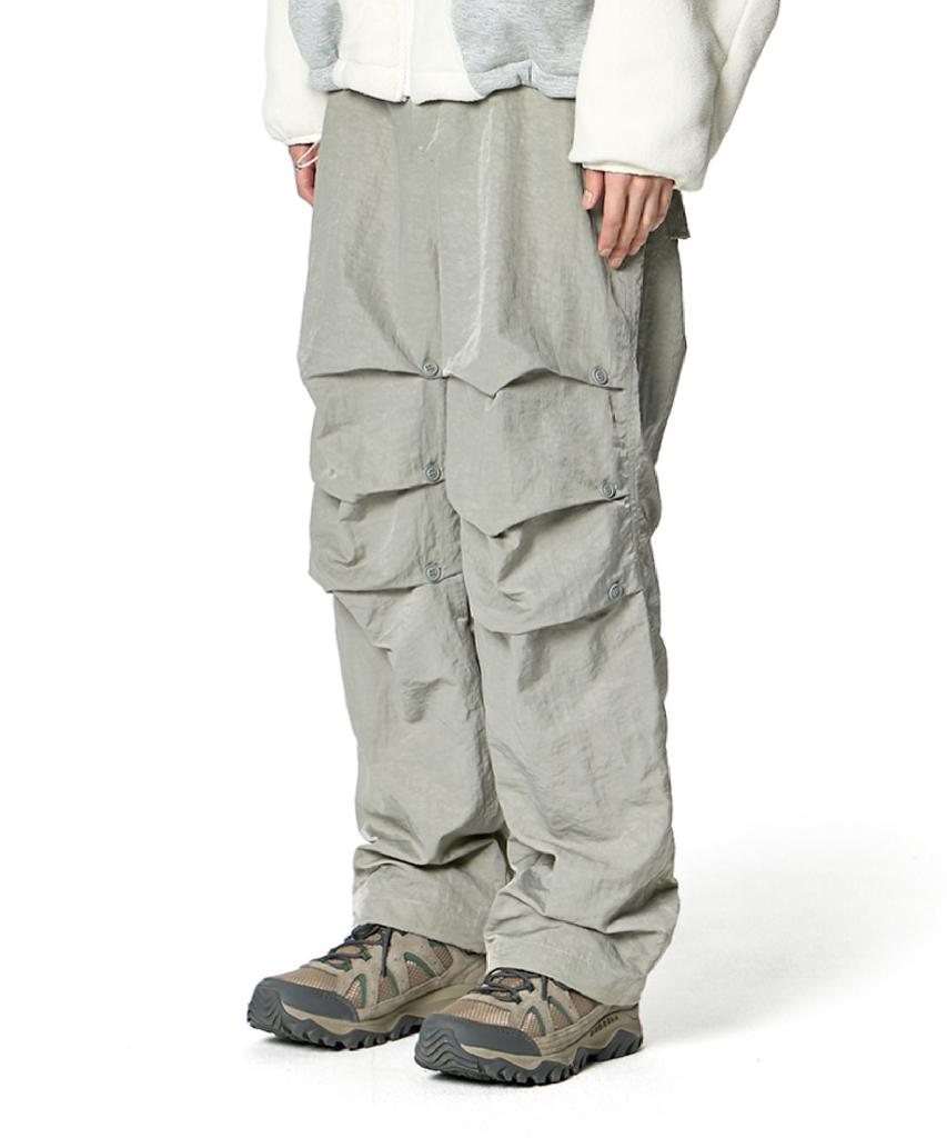 Loghideumatin Button Armor Pants (Grey)