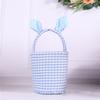 Portable Hanging Easters Decors Basket Rabbits Shape Easters Organizers  Basket For Kids Room Decors And Gift Presentation