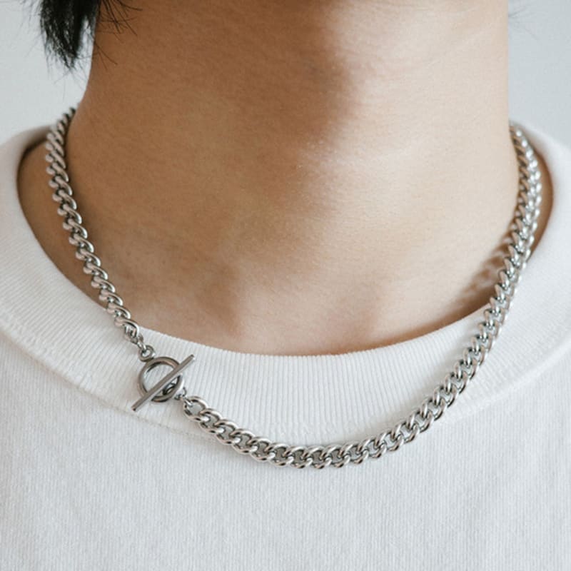 BICYCLE TROPHY S.S. Chain Necklace 14 (Thin Type / All Surgical Steel)