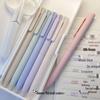 Morandi Style Colorful Click Pen: High-Value Highlight for Planners and Notes