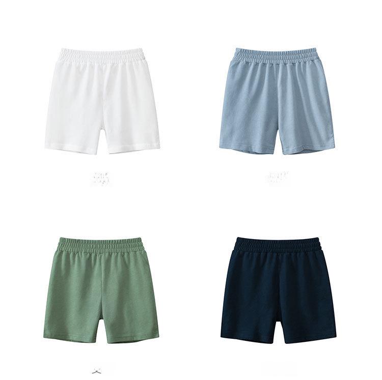 Pantaloni scurți uni pentru copii 27kids pentru băieți mici și mijlocii