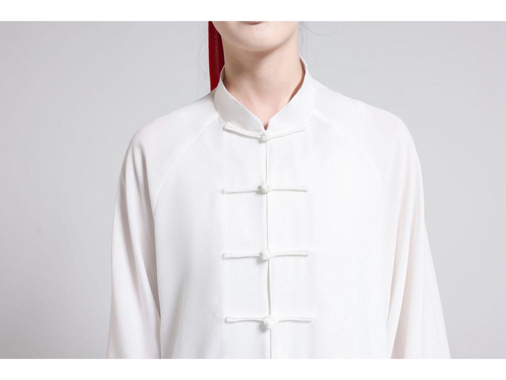 Royal Cheng Baumwolle Leinen Tai Chi und Wushu Aufführungsuniform für Damen und Herren - Frühling/Sommer Stil