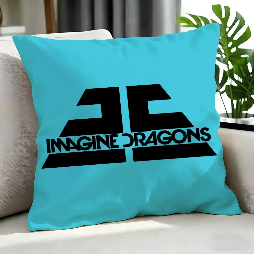 pop Imagine Dragons Cushion Cover Cushion Cover Set Pcs x x x Pillowcase Decorative Sofa Home Decor