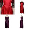 Renaissance Festival Party Cosplay Dress Victorian Gothic Vintage Retro Women's Ball Gown