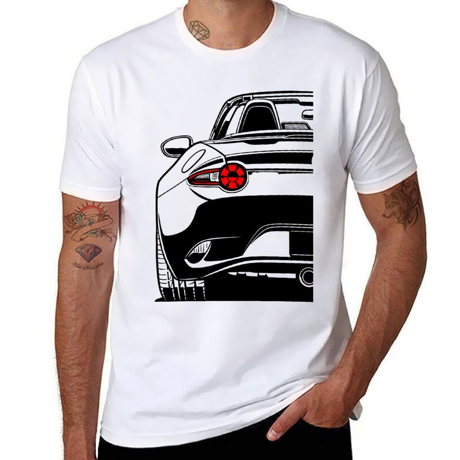 

MX5 T-Shirt t shirts for man pack cotton man t shirt cotton high quality funny t shirts dark humor T-Shirt L