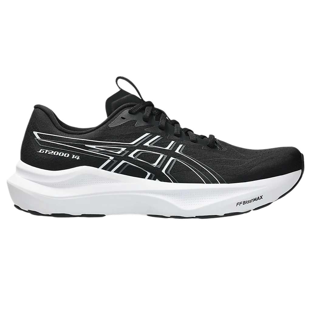 Asics GT 2000 14 Black White Men Sneakers 1011C056-001