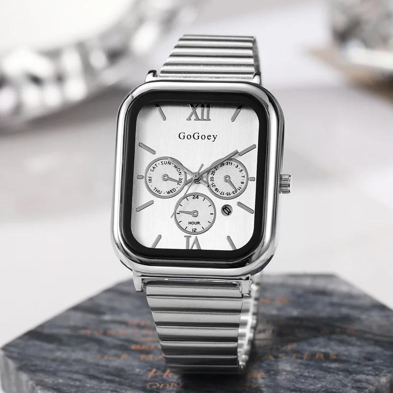 New Fashion Ladies Men Square Watch Female Quartz Wristwatch Dropshipping Reloj De Mujer