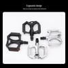 WELLGO M195 Ultra-Light Aluminum Alloy Bicycle Pedals with Dual DU Bearings