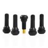 Pacific Industry TR-413 Tubeless Tire Rubber Valves Durable Easy Install Snap-in Valve (Black)