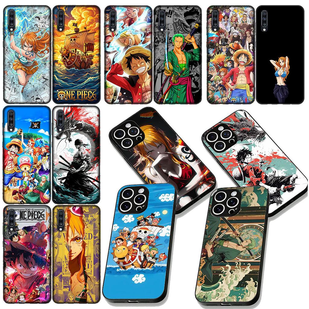 Roronoa Zoro Nami ONE PIECES Luffy Phone Case for Motorola Moto Edge 70 60 Fusion NEO Pro G Stylus G56 G96 G52 G04 G05 20 Cover