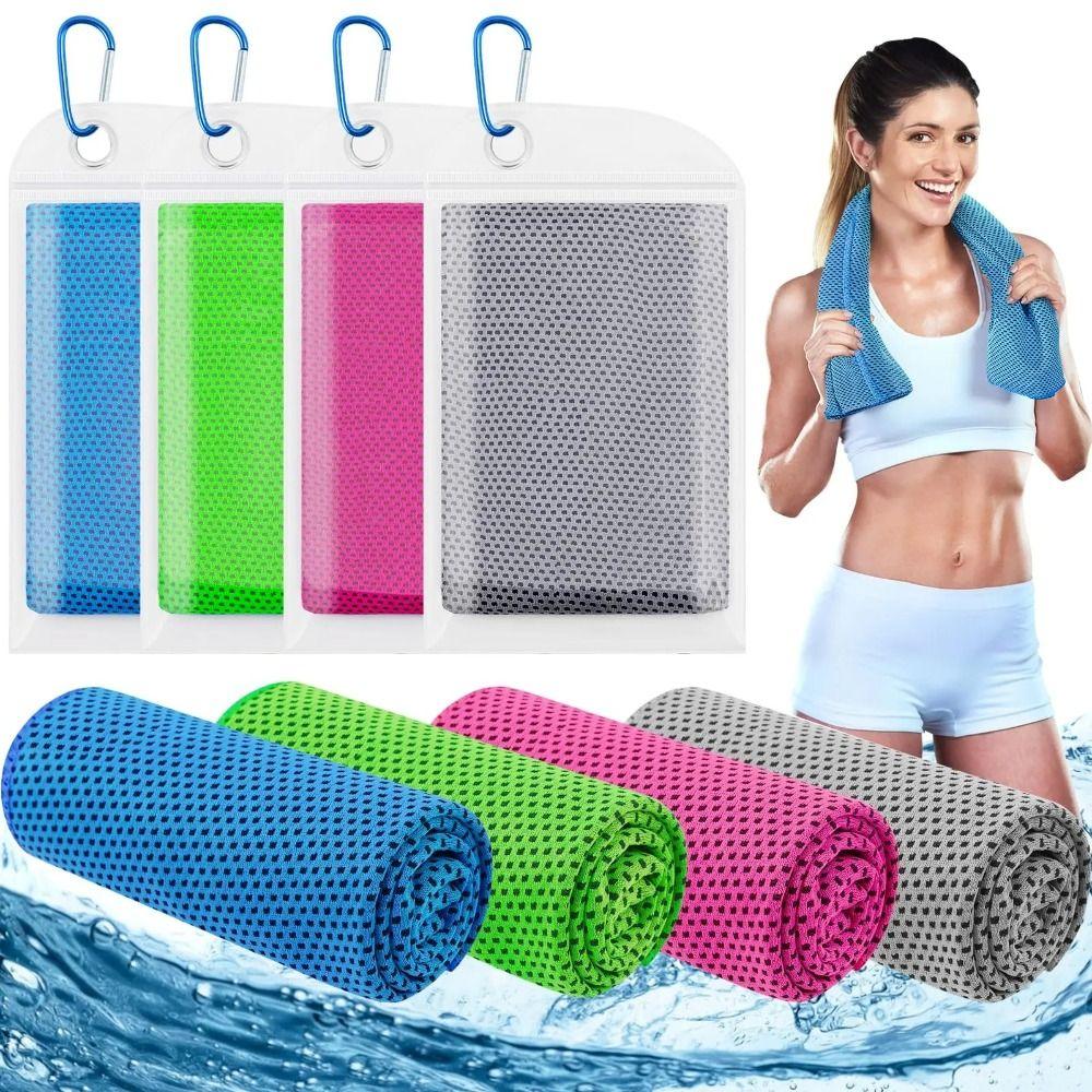 Polyester Quick Dry Towel Soft Microfiber Towel Portable Cooling Towel  Yoga
