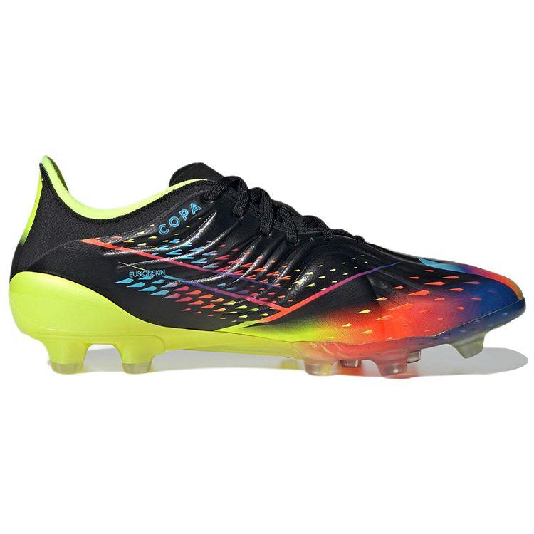 Adidas Copa Sense.1 Comfortable Versatile AG HG Non-Slip Lightweight Soccer Shoes Men Soccer Shoes Black Orange Yellow HP2930