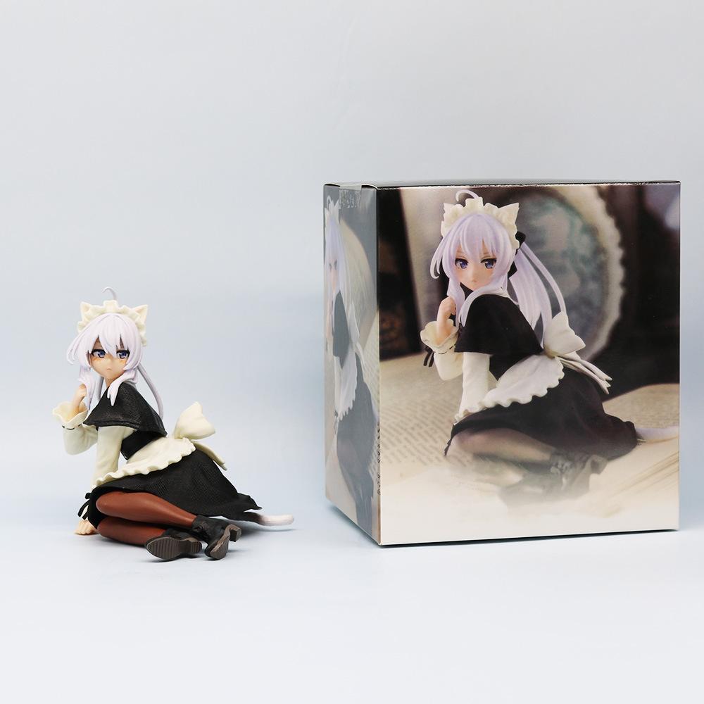 

Journey Of The Elaina Cat Ear Sitting Posture Beautiful Girl Decoration Car