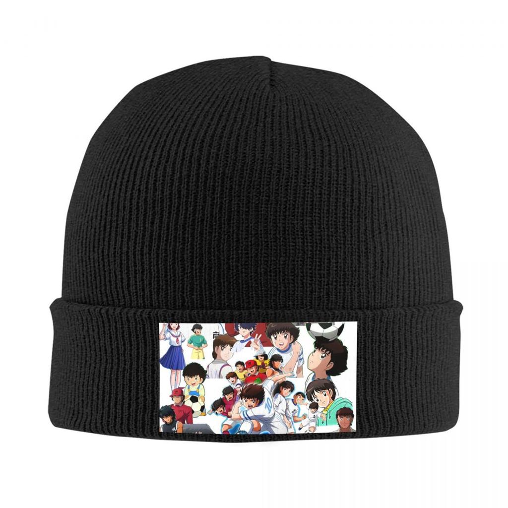 Japan Football Unisexga Captain Tsubasa Warm Knitted Cap Hip Hop Bonnet Hat Autumn Winter Outdoor Beanies Hats for Unisex Womenx Adult