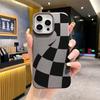 Abstract Checkered Pattern Soft TPU Case for Xiaomi Redmi Note 10 11 9 8 / Redmi A1 A3 A5 Shockproof Protective Cover