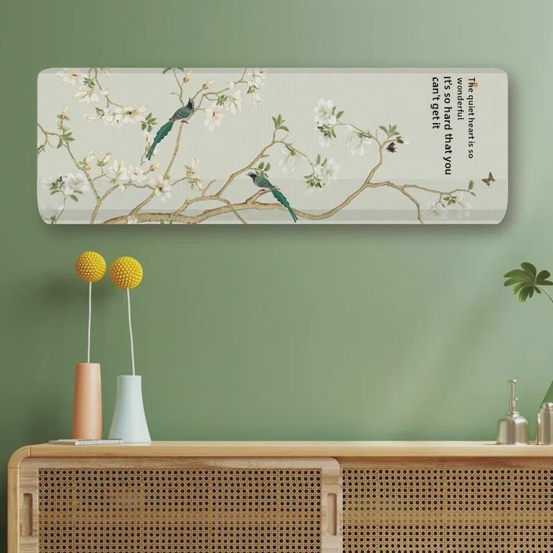 Universelle Cartoon-Staubschutzhülle für Klimaanlagen: Waschbar & Elastisch für Schlafzimmer