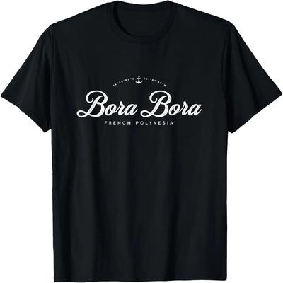 Bora Bora Vintage Retro Tričko