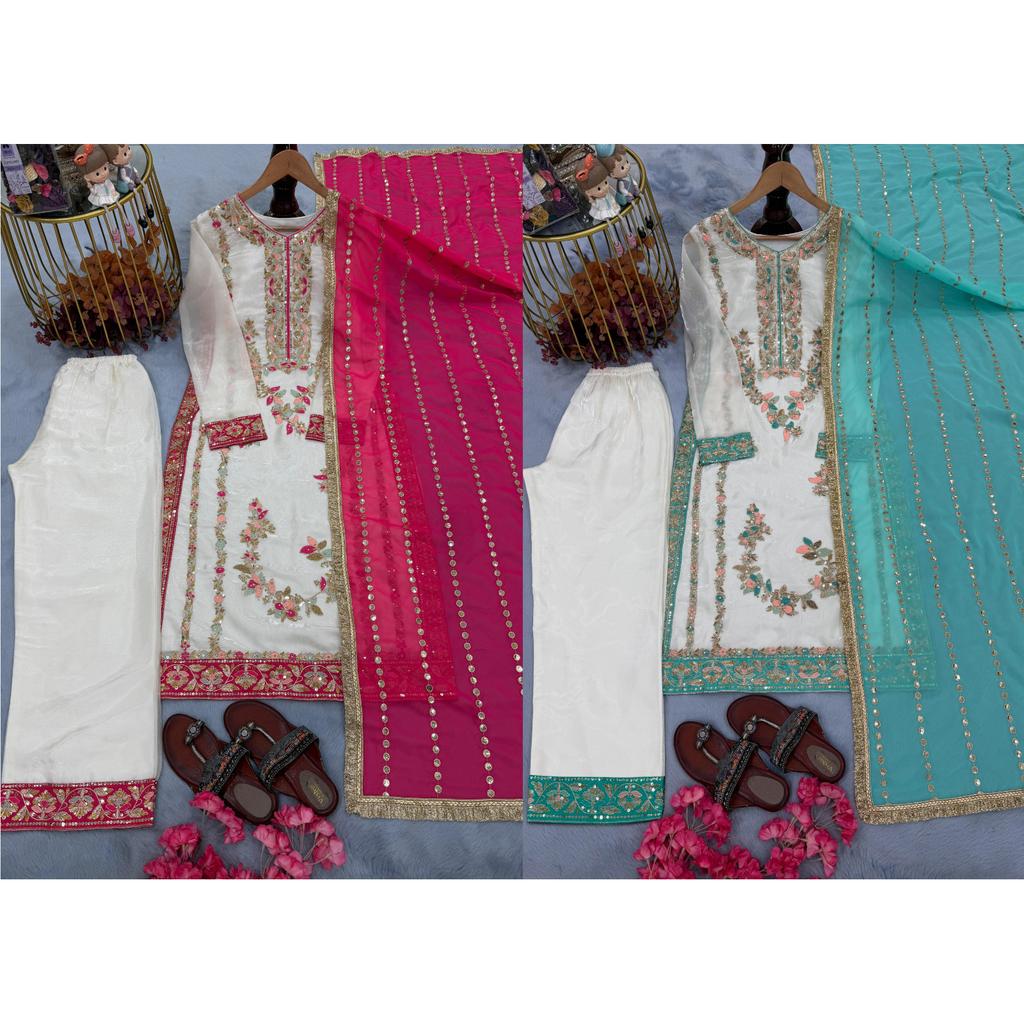 Beautiful Pakistani Bollywood Salwar Suit Indian Designer Ethnic Salwar Kameez
