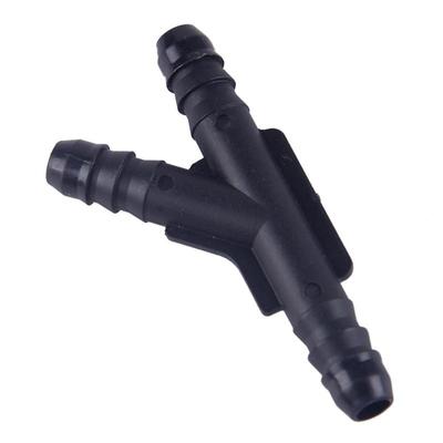 1/4" 6mm-5/16" 8mm Y 3-Way Fuel Line Connector Coupler Tubing Hose Union Joiner
