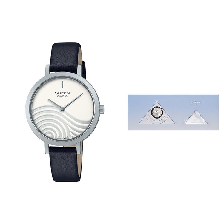 CASIO Women s SHEEN White Watch SHE-C120L-7AUPFKD