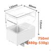 Auto Fish Food Feeder Fully Automatic Dispenser Portable with Timer Tank for