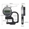 Neoteck Digital Thickness Gauge, 0.001mm Accuracy, 0-12.7mm Measurement Range, Aluminum Alloy Construction, Large LCD Display, High-Precision Thicknes