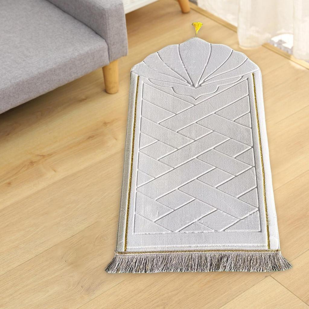 Portable Soft Muslim Carpet Area Rugs Elegant Eid Wedding Birthday Present
