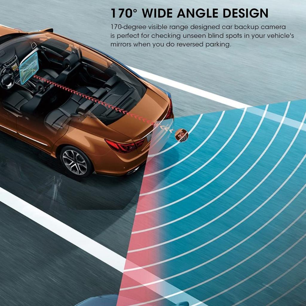 Rear View Camera - CCD, 170° Wide Angle, Waterproof - For Mazda 3 Axela