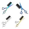 Professional Hairdressing Scissors With Detachable Comb 2 In 1 Hair Scissors Hair Cutting Scissors With Comb 6Inch