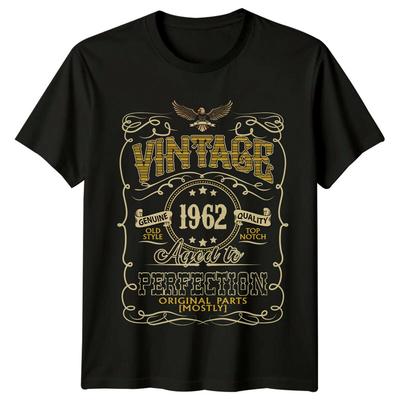 Hergestellt 1962 Herren T-Shirt 63. Geburtstagsgeschenk Vintage Gealtert zur Perfektion