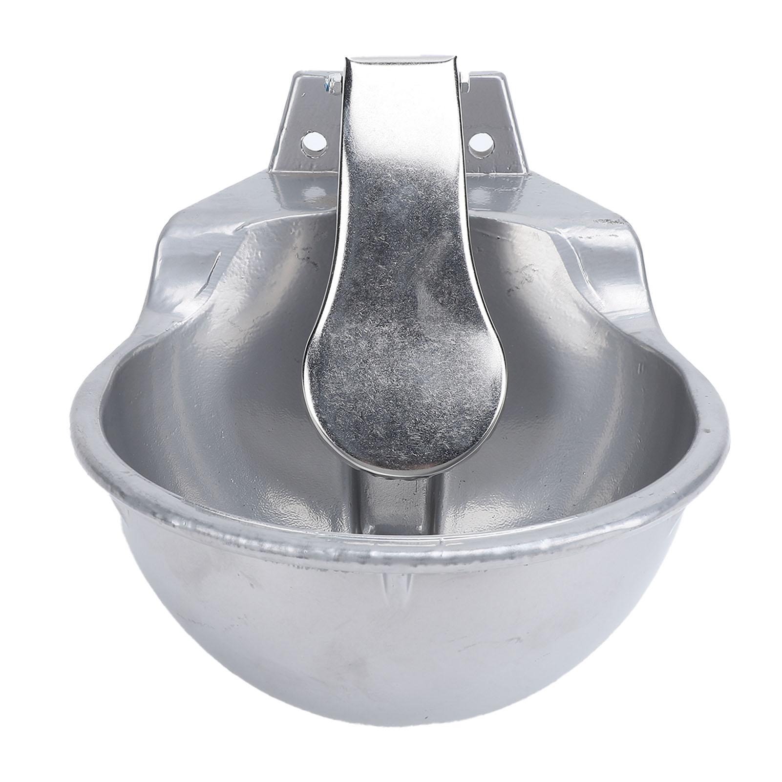 Livestock Automatic Waterer Bowl Alloy Rust Proof Versatile Livestock Drinking Water Trough for Pig Goat Sheep Cattle
