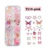 Creative Butterfly Eye Makeup Sequins Nail Art Stage Performance False Eyelashes Symphony Stickers