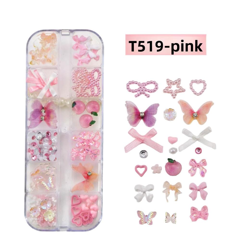 Creative Butterfly Eye Makeup Sequins Nail Art Stage Performance False Eyelashes Symphony Stickers