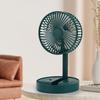 Handheld Fan Folding Design Portable Adjustable 180 Degree Rotation Flexible Blades Low Noise Multi-Speed Desk Fan with Phone Holder