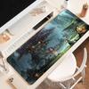 Drop Shipping Genshin Impact Large MousePad Gaming Accessories Mouse Pad Rug 400*900mm LOL Keyboard Mousepad Xiao Rubber DeskMat