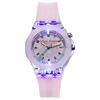 Silicone Durable Children's Quartz Watch with Light, Digital Display