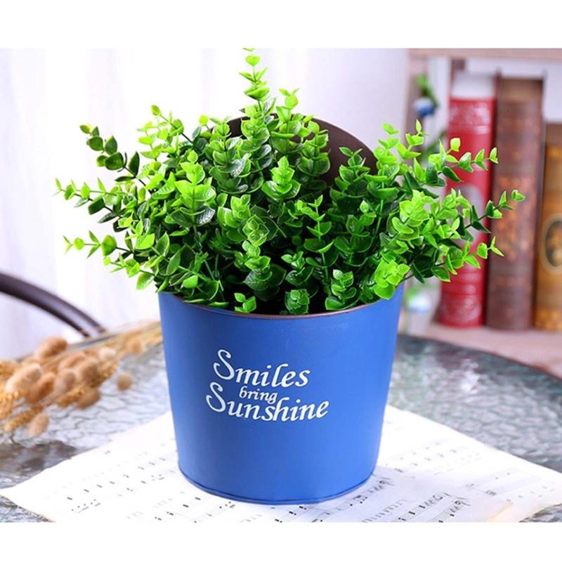 Vaso da Fiori da Parete Cesti per Piante da Appendere Cesto Semicircolare Balcone Giardino