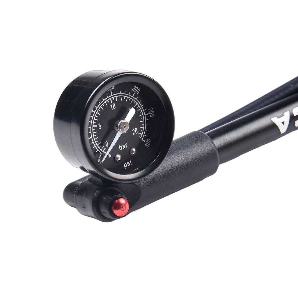 Mtb Pump 300psi Air Pressure For Front Fork Shock Absorber Pump Rear Bladder Portable Bicycle High-Pressure Air Pump