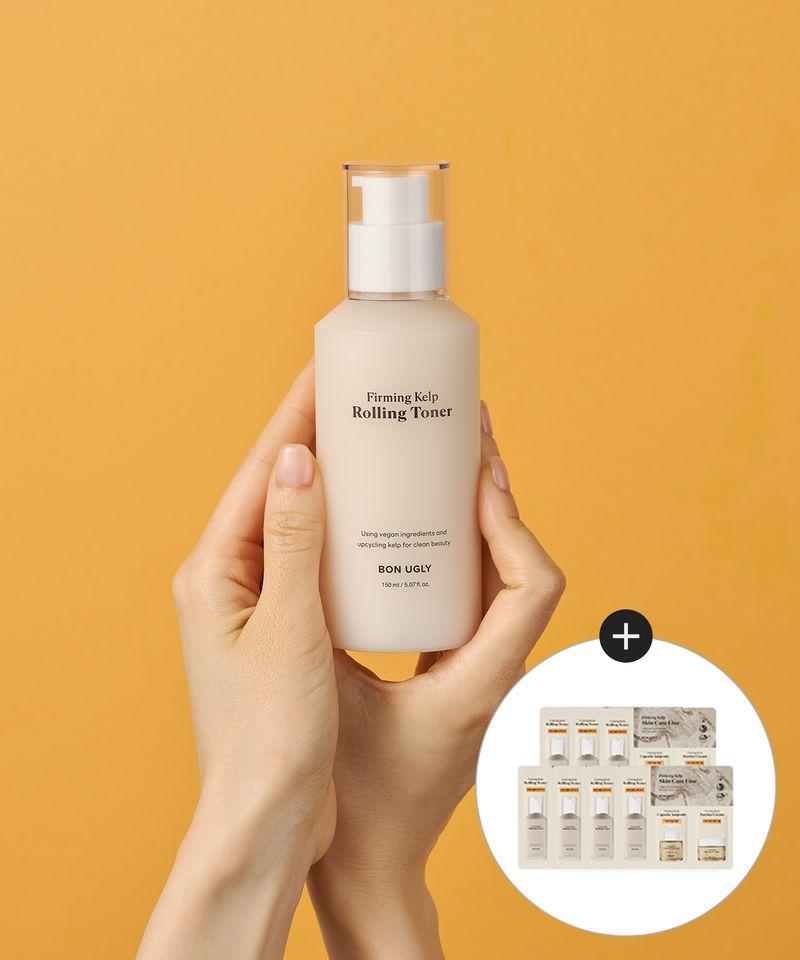 Firming Kelp Rolling Toner 150ml + Free Gift of 7 Firming Kelp 3-Piece Set (1.5ml x 3)