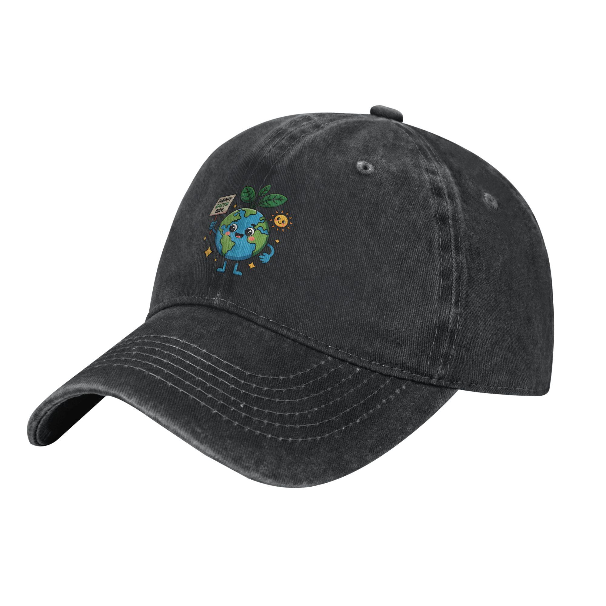 

Save The Planet Turtle Earth Environmental Awareness Nature Baseball Caps Distressed Washed Snapback Hat Workouts Gift Caps Hat One Size
