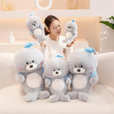 Cute Cute Bag Sea Lion Doll Plush Toy Little Sea Lion Doll Children Soothing Rag Doll Birthday Gift