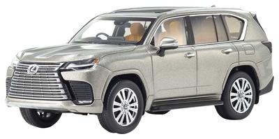 Originální hotový produkt Kyosyo Lexus LX 600 v měřítku 1/43 (Sonický titan)