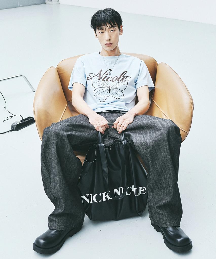 Nick&Nicole Nicole Leather Shopper Bag_Black