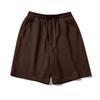 New 280g Imitation Cotton Casual Drawstring 5-Point Shorts - Versatile & Loose-Fit Sports Pants
