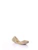 [melissa] Melissa Campana Papel Flat Shoes for Women, Gold, EU Size 41/42 (26.5 Cm)