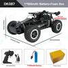 ZWN 1:16/1:20 2.4G Model RC Car With LED Light 2WD Off-road Remote Control Climbing Vehicle Outdoor Cars Toy Gifts for Kids