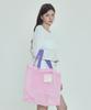 Roidesrois Two-Color Mesh Multi Bag (Pink/Purple)