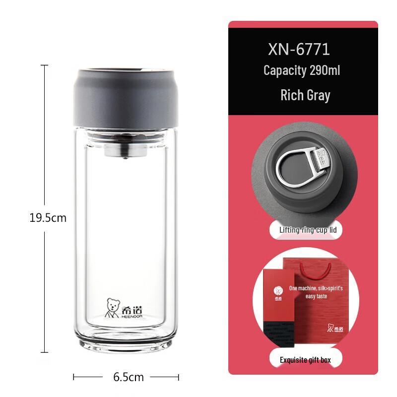 Xeno Double Wall Glass Cup