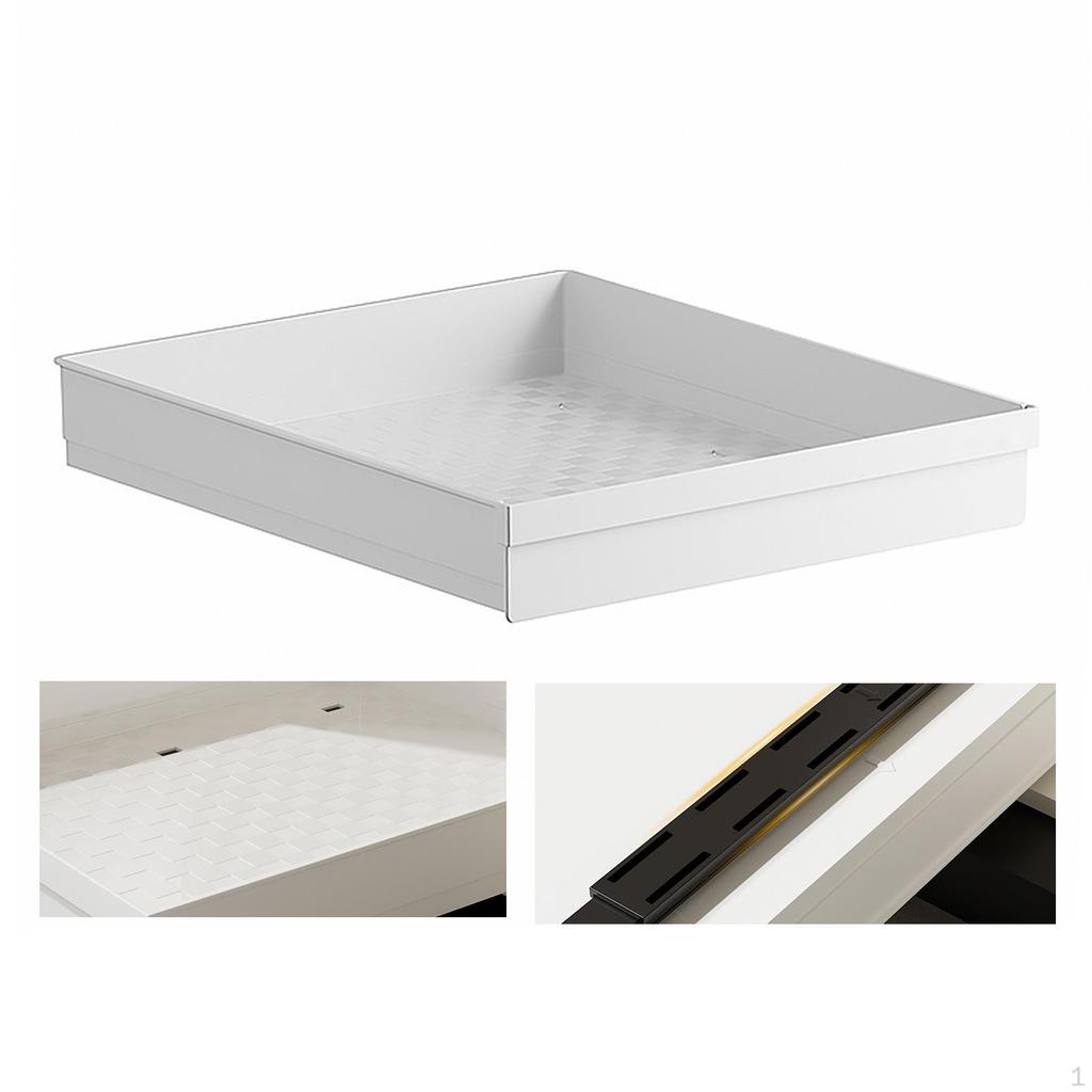 Pull Out Cabinet Organizer Pantry Storage Shelf with Slide Rails Versatile Drawer Sliding